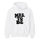 Retro Bubble Font Slogan Bridal Party Bride Unisex Hoodie