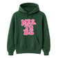 Retro Bubble Font Slogan Bridal Party Bride Unisex Hoodie