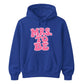Retro Bubble Font Slogan Bridal Party Bride Unisex Hoodie