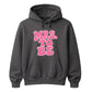 Retro Bubble Font Slogan Bridal Party Bride Unisex Hoodie