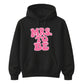Retro Bubble Font Slogan Bridal Party Bride Unisex Hoodie
