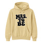 Retro Bubble Font Slogan Bridal Party Bride Unisex Hoodie