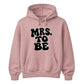 Retro Bubble Font Slogan Bridal Party Bride Unisex Hoodie