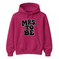 Retro Bubble Font Slogan Bridal Party Bride Unisex Hoodie