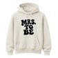 Retro Bubble Font Slogan Bridal Party Bride Unisex Hoodie