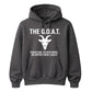 Personalise The GOAT Graphic Football Tournament Hoodies