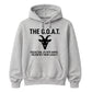 Personalise The GOAT Graphic Football Tournament Hoodies