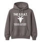 Personalise The GOAT Graphic Football Tournament Hoodies