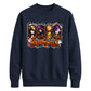 Retro comic panels costume Halloween Unisex Sweatshirt