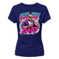 Retro Donald Trump Ice Ice Baby Graphic Ladies T-Shirt