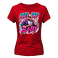 Retro Donald Trump Ice Ice Baby Graphic Ladies T-Shirt
