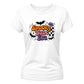 Retro groovy font Spooky Babe Era Halloween Ladies t-shirt