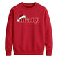 Retro groovy santa typography Christmas Unisex Sweatshirt