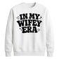 Retro Groovy Slogan Engagement Jumper Bride Unisex Sweatshirt