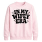 Retro Groovy Slogan Engagement Jumper Bride Unisex Sweatshirt
