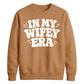 Retro Groovy Slogan Engagement Jumper Bride Unisex Sweatshirt