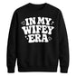 Retro Groovy Slogan Engagement Jumper Bride Unisex Sweatshirt