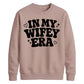 Retro Groovy Slogan Engagement Jumper Bride Unisex Sweatshirt