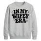 Retro Groovy Slogan Engagement Jumper Bride Unisex Sweatshirt