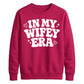 Retro Groovy Slogan Engagement Jumper Bride Unisex Sweatshirt