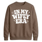 Retro Groovy Slogan Engagement Jumper Bride Unisex Sweatshirt