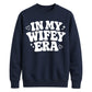 Retro Groovy Slogan Engagement Jumper Bride Unisex Sweatshirt