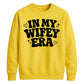 Retro Groovy Slogan Engagement Jumper Bride Unisex Sweatshirt