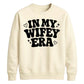Retro Groovy Slogan Engagement Jumper Bride Unisex Sweatshirt