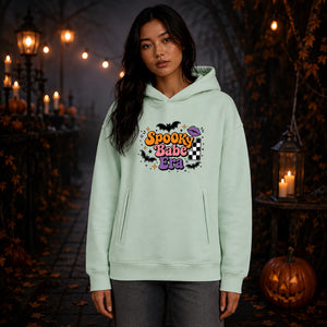 Retro groovy spooky babe era Halloween Oversized Hoodie