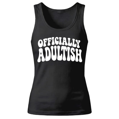 Funny 18th Birthday Ladies Tank Top Made It To 18 What Now?