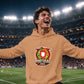 Retro Portugal football tournament unisex hoodies
