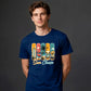 Retro Sun Chase Coastal Beach Summer Graphic Unisex T-Shirt