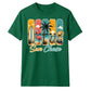 Retro Sun Chase Coastal Beach Summer Graphic Unisex T-Shirt