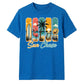 Retro Sun Chase Coastal Beach Summer Graphic Unisex T-Shirt