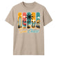 Retro Sun Chase Coastal Beach Summer Graphic Unisex T-Shirt