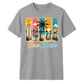 Retro Sun Chase Coastal Beach Summer Graphic Unisex T-Shirt