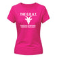 Personalise Player Graphic Football Tournament ladies Fit T-Shirt