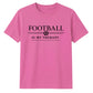 Retro Therapy Slogan football tournament unisex t-shirt