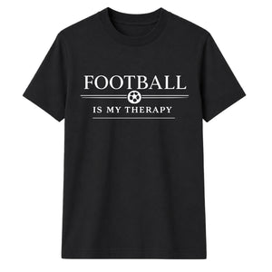 Retro Therapy Slogan football tournament unisex t-shirt
