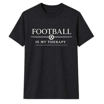 Retro Therapy Slogan football tournament unisex t-shirt