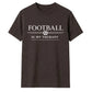 Retro Therapy Slogan football tournament unisex t-shirt