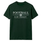 Retro Therapy Slogan football tournament unisex t-shirt