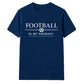 Retro Therapy Slogan football tournament unisex t-shirt
