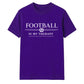 Retro Therapy Slogan football tournament unisex t-shirt