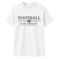 Retro Therapy Slogan football tournament unisex t-shirt
