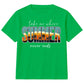 Retro Tropical Sunset Beach Slogan Print Kids T-Shirt