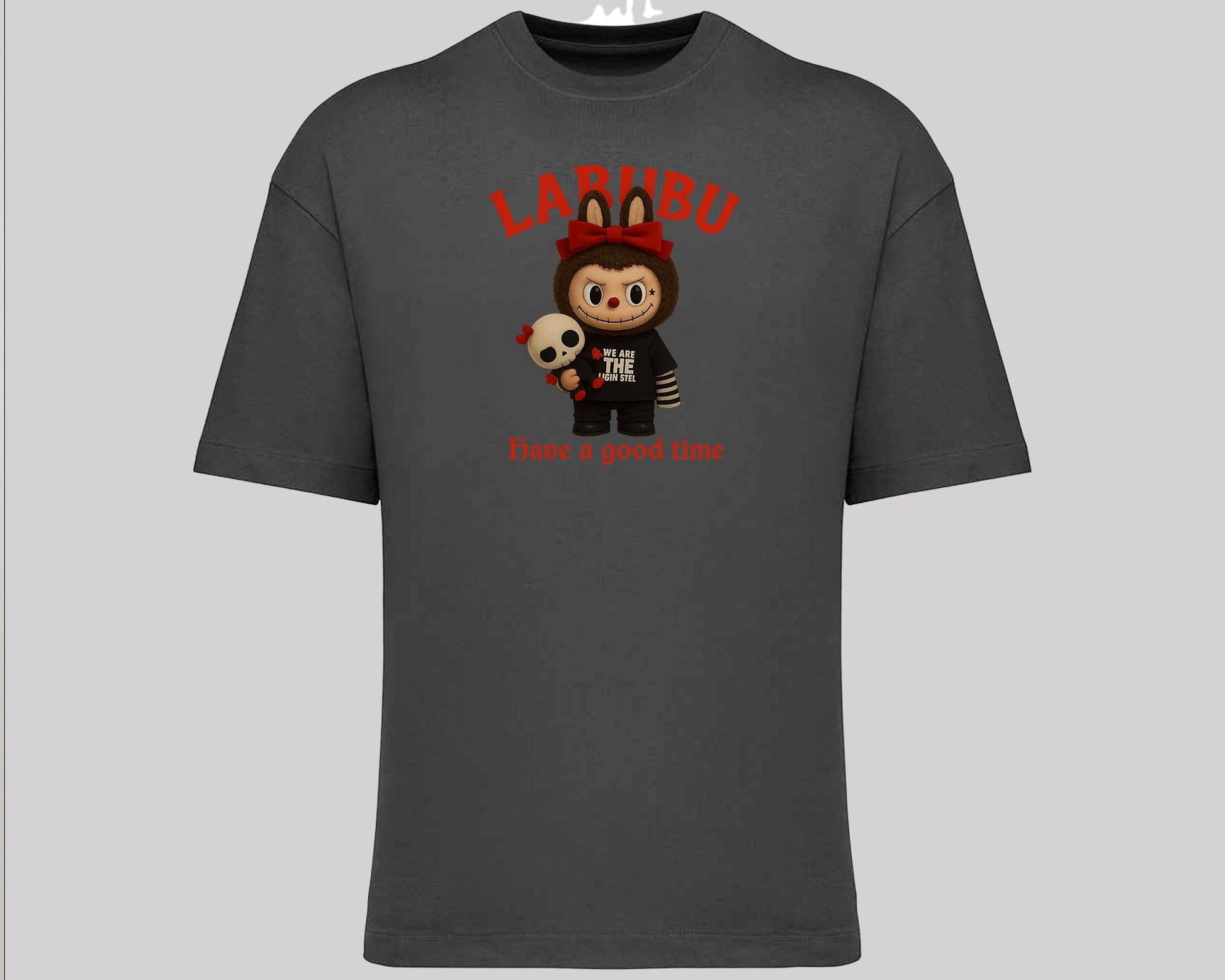 Labubu Native Spirit Oversized T-Shirt, Have A Good Time Tee for Streetwear Lovers, Oversized Fit Top M8411