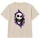 Ripped skeleton character graphic Halloween Kids T-Shirt