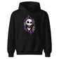 Ripping skeleton character portal Halloween Kids Hoodie
