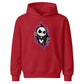 Ripping skeleton character portal Halloween Kids Hoodie